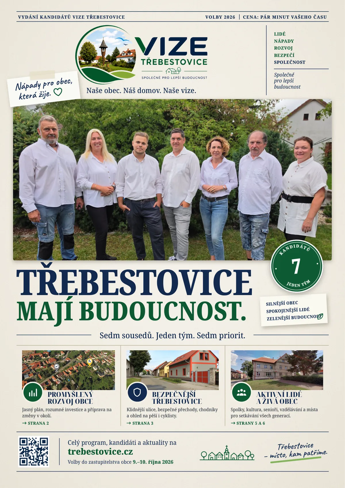 Volební noviny, strana 1 z 8