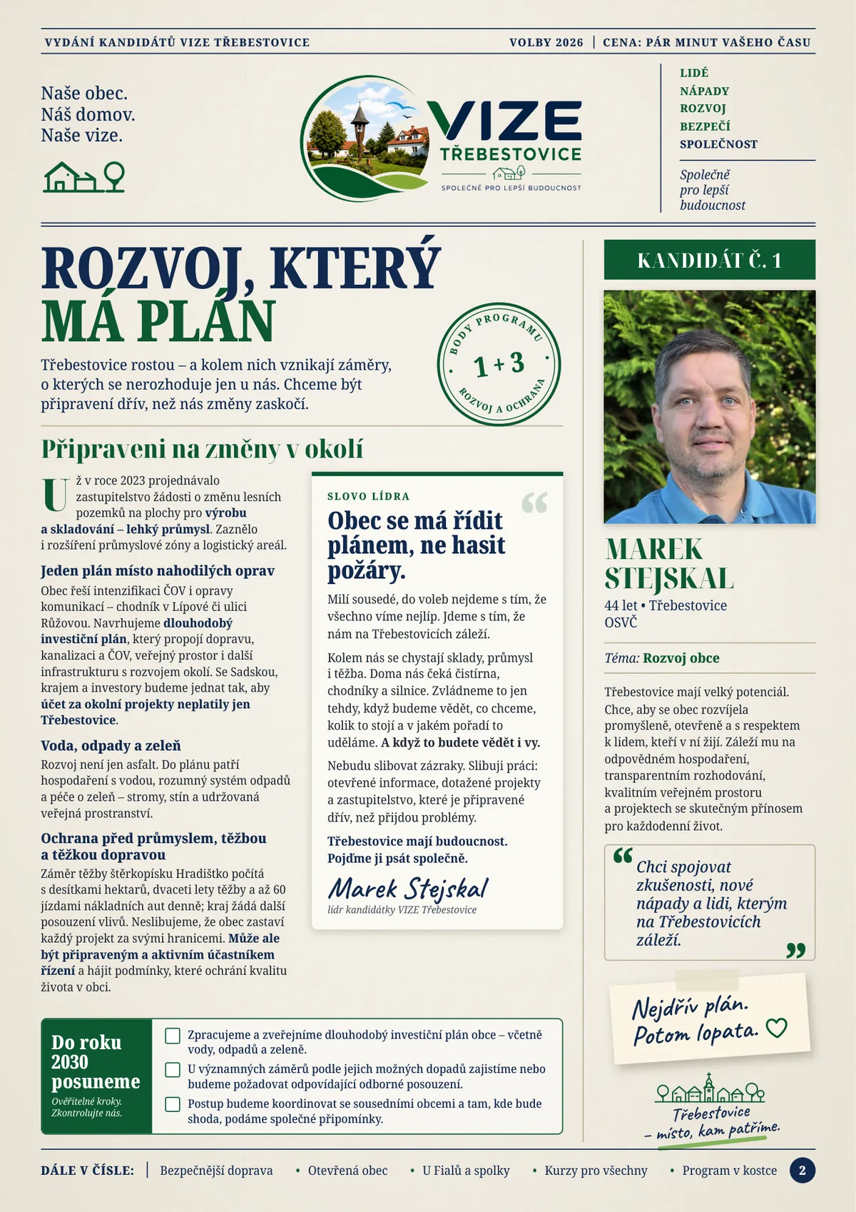 Volební noviny, strana 2 z 8